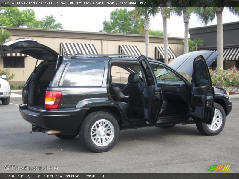 Brillant Black Crystal Pearl / Dark Slate Gray 2004 Jeep Grand Cherokee Limited