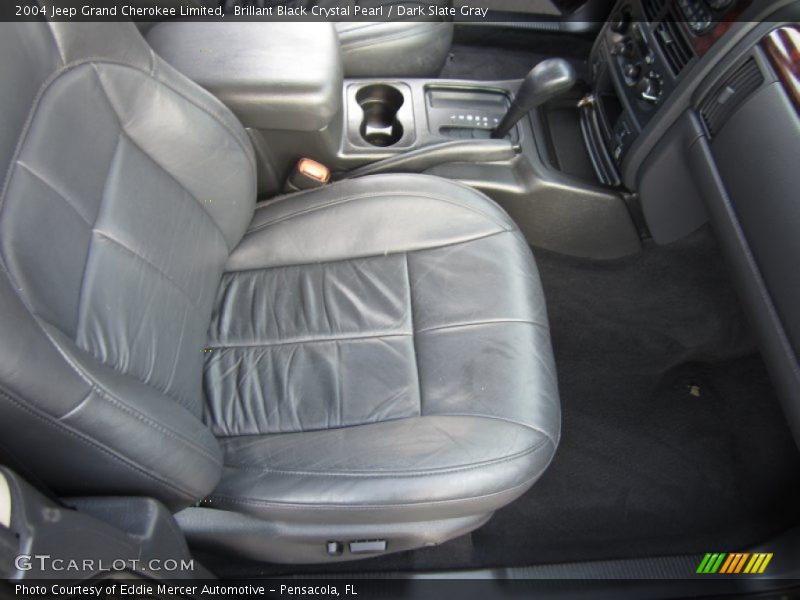 Brillant Black Crystal Pearl / Dark Slate Gray 2004 Jeep Grand Cherokee Limited