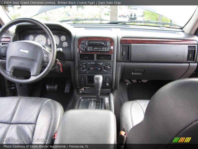Dashboard of 2004 Grand Cherokee Limited