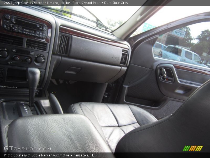 Brillant Black Crystal Pearl / Dark Slate Gray 2004 Jeep Grand Cherokee Limited