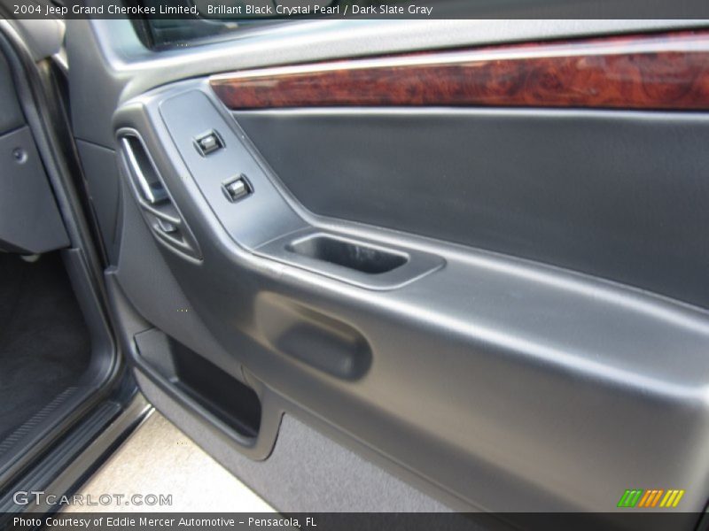 Brillant Black Crystal Pearl / Dark Slate Gray 2004 Jeep Grand Cherokee Limited
