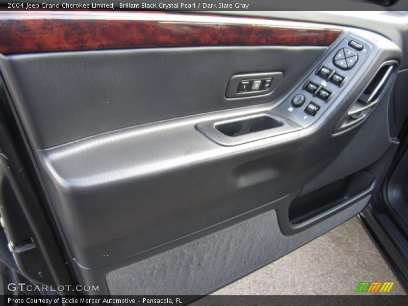 Brillant Black Crystal Pearl / Dark Slate Gray 2004 Jeep Grand Cherokee Limited