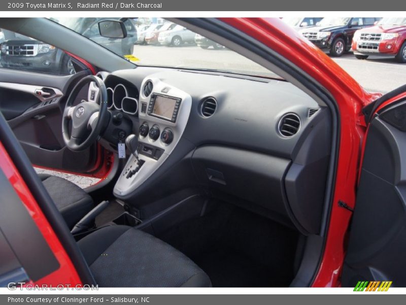 Radiant Red / Dark Charcoal 2009 Toyota Matrix S