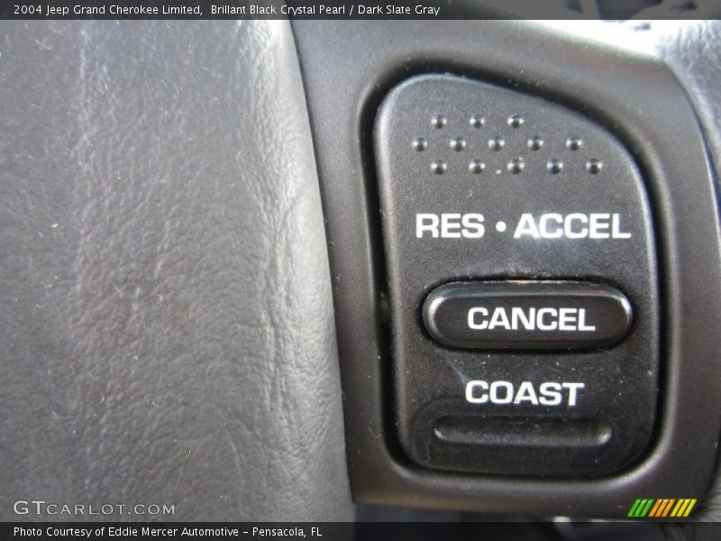 Brillant Black Crystal Pearl / Dark Slate Gray 2004 Jeep Grand Cherokee Limited