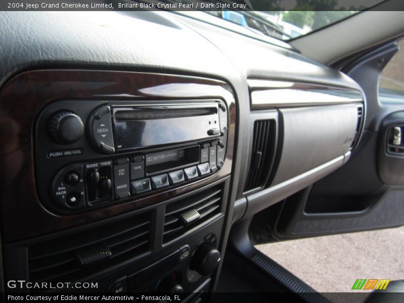 Brillant Black Crystal Pearl / Dark Slate Gray 2004 Jeep Grand Cherokee Limited