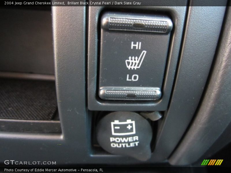 Brillant Black Crystal Pearl / Dark Slate Gray 2004 Jeep Grand Cherokee Limited