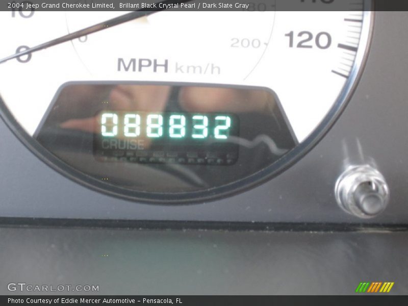 Brillant Black Crystal Pearl / Dark Slate Gray 2004 Jeep Grand Cherokee Limited
