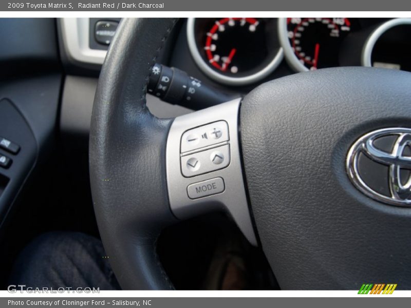 Controls of 2009 Matrix S