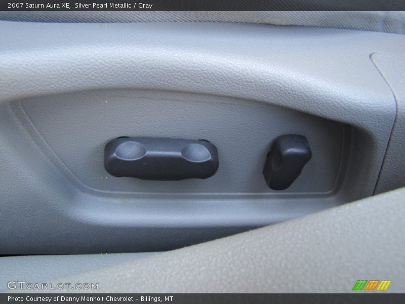 Silver Pearl Metallic / Gray 2007 Saturn Aura XE