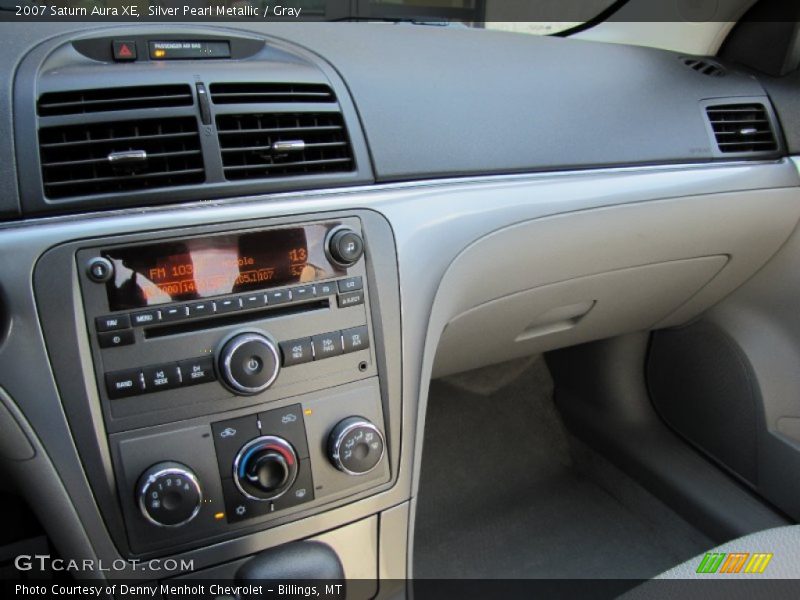 Silver Pearl Metallic / Gray 2007 Saturn Aura XE