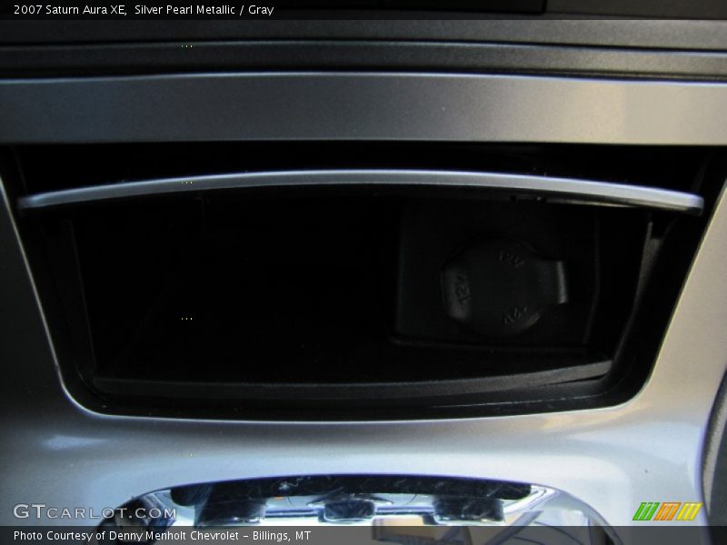 Silver Pearl Metallic / Gray 2007 Saturn Aura XE