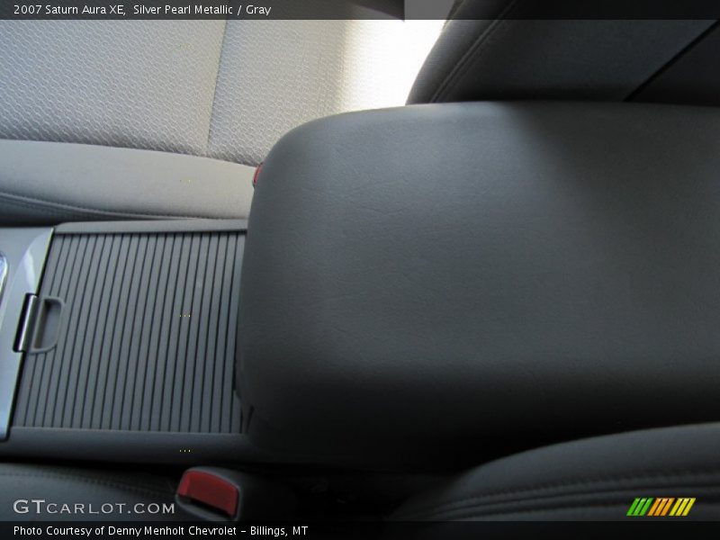 Silver Pearl Metallic / Gray 2007 Saturn Aura XE