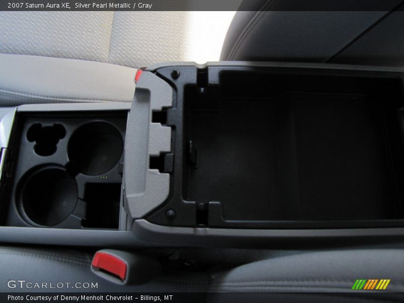 Silver Pearl Metallic / Gray 2007 Saturn Aura XE
