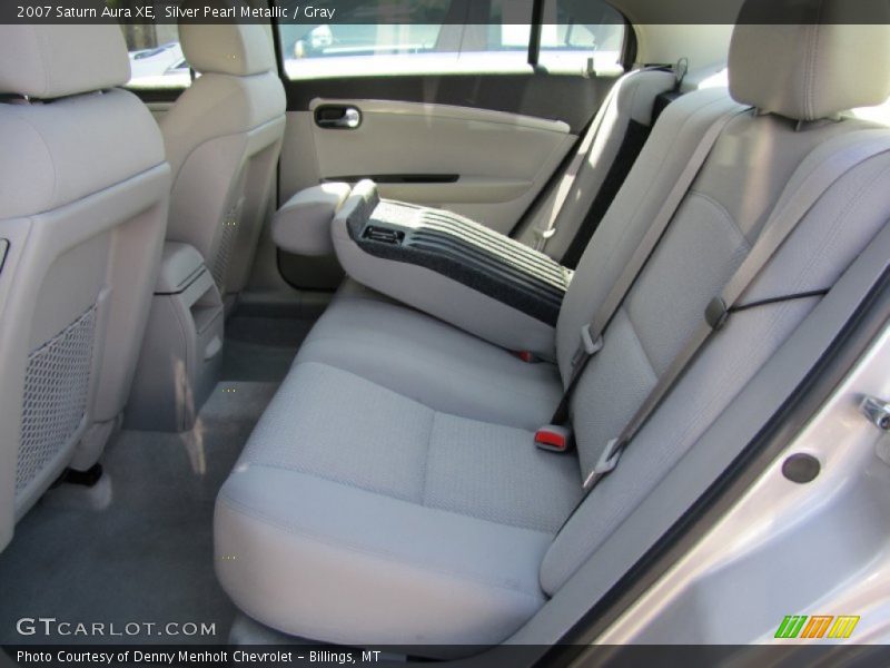 Silver Pearl Metallic / Gray 2007 Saturn Aura XE