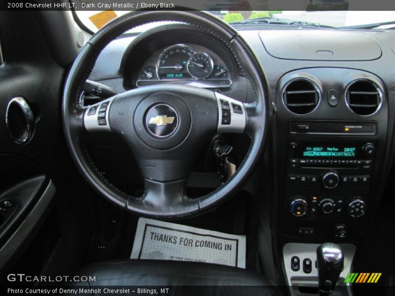 Dark Gray Metallic / Ebony Black 2008 Chevrolet HHR LT