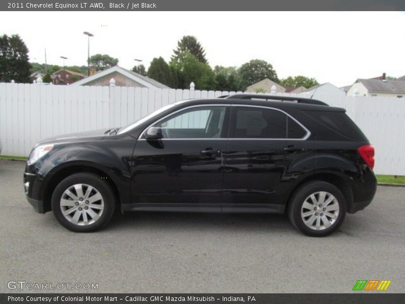 Black / Jet Black 2011 Chevrolet Equinox LT AWD