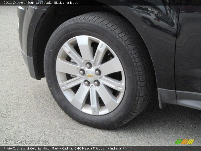Black / Jet Black 2011 Chevrolet Equinox LT AWD