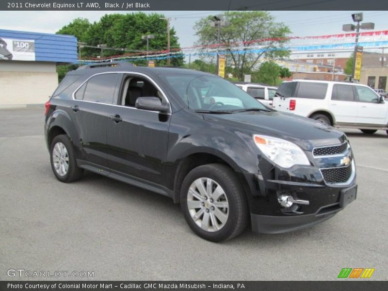 Black / Jet Black 2011 Chevrolet Equinox LT AWD