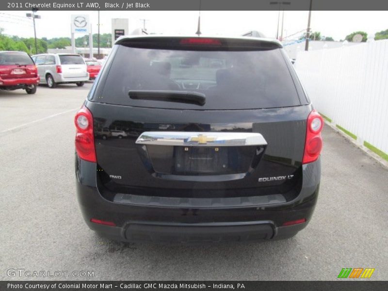 Black / Jet Black 2011 Chevrolet Equinox LT AWD