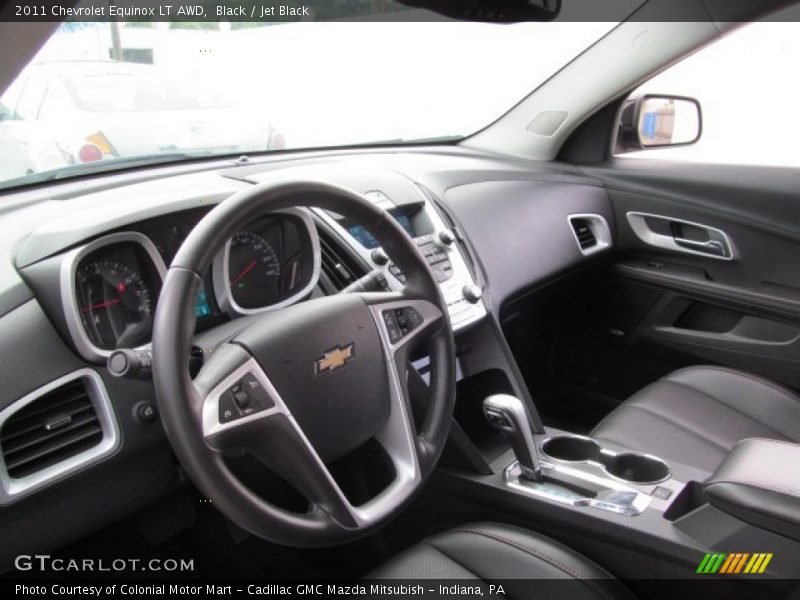 Black / Jet Black 2011 Chevrolet Equinox LT AWD