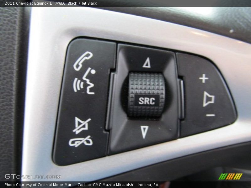 Black / Jet Black 2011 Chevrolet Equinox LT AWD
