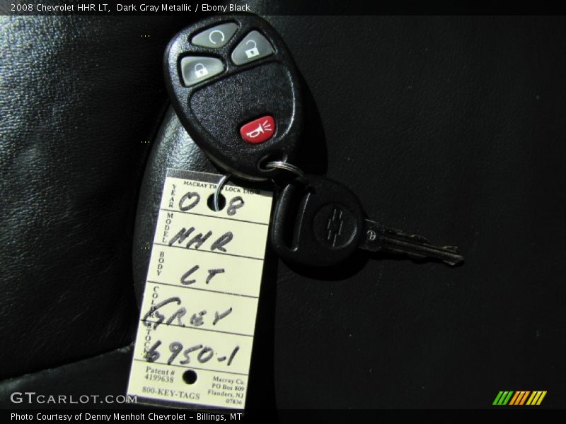 Dark Gray Metallic / Ebony Black 2008 Chevrolet HHR LT