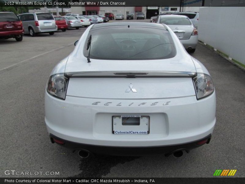 Northstar White / Dark Charcoal 2012 Mitsubishi Eclipse GS Coupe