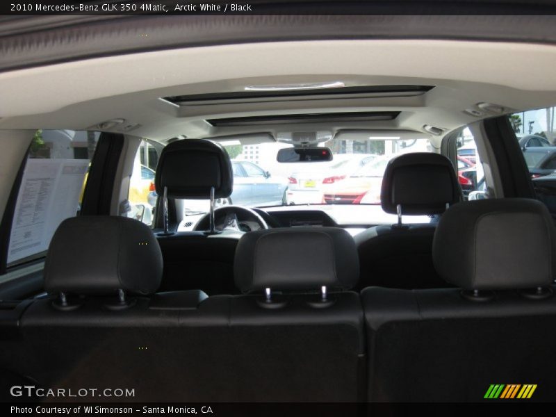 Arctic White / Black 2010 Mercedes-Benz GLK 350 4Matic