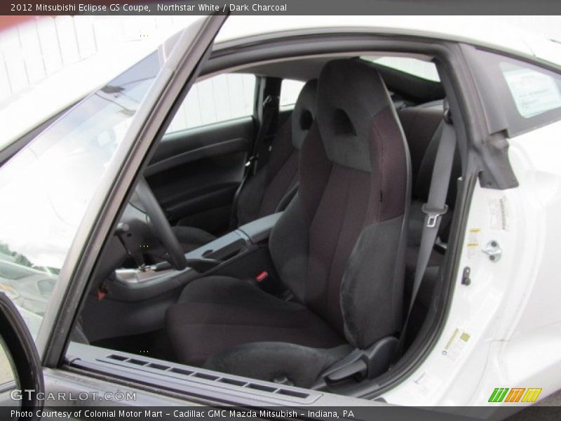 Northstar White / Dark Charcoal 2012 Mitsubishi Eclipse GS Coupe