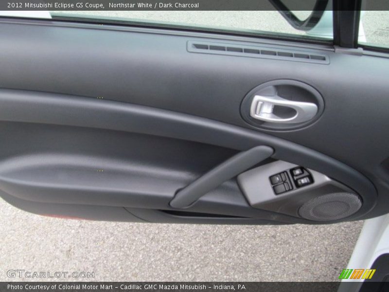 Northstar White / Dark Charcoal 2012 Mitsubishi Eclipse GS Coupe