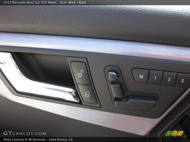 Arctic White / Black 2010 Mercedes-Benz GLK 350 4Matic