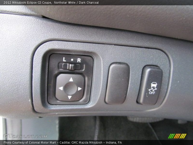 Northstar White / Dark Charcoal 2012 Mitsubishi Eclipse GS Coupe