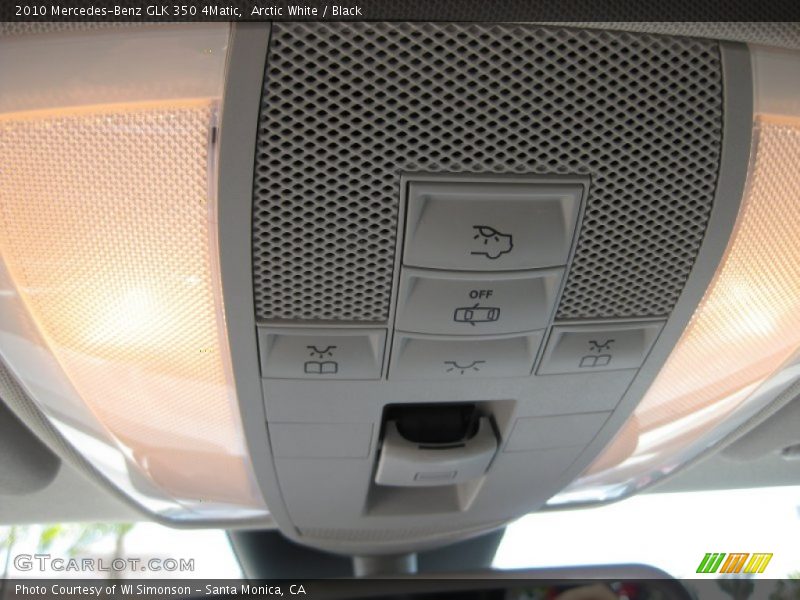 Arctic White / Black 2010 Mercedes-Benz GLK 350 4Matic