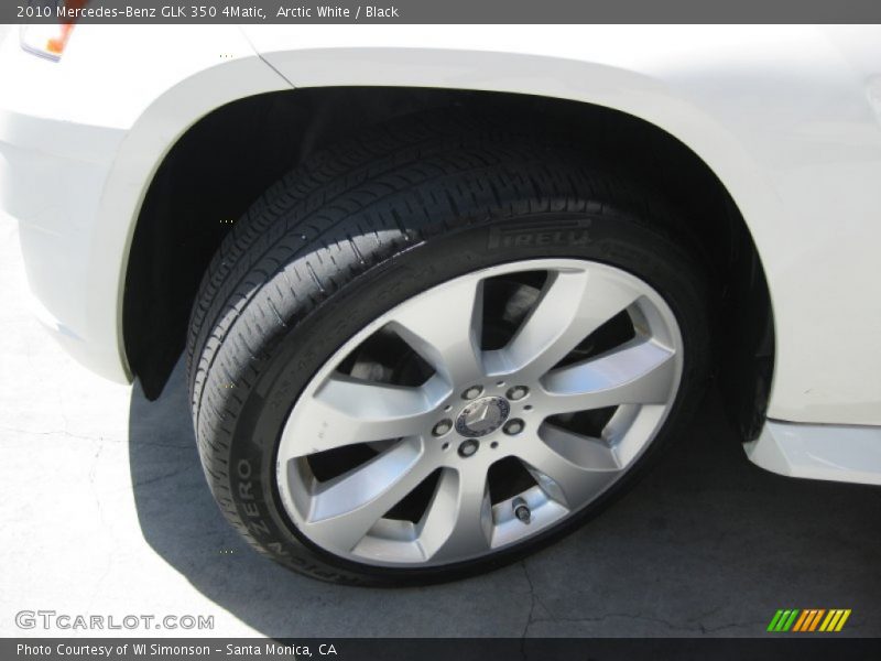 Arctic White / Black 2010 Mercedes-Benz GLK 350 4Matic
