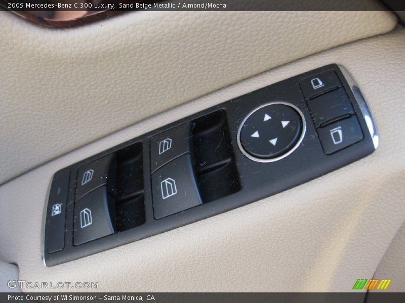 Sand Beige Metallic / Almond/Mocha 2009 Mercedes-Benz C 300 Luxury