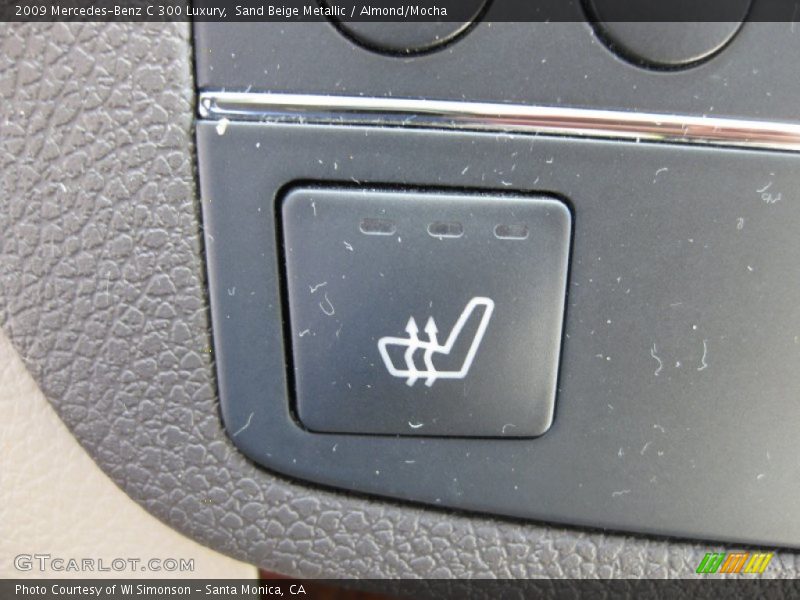 Sand Beige Metallic / Almond/Mocha 2009 Mercedes-Benz C 300 Luxury