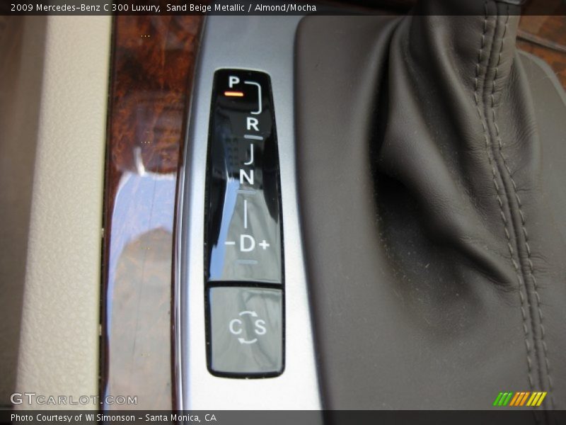 Sand Beige Metallic / Almond/Mocha 2009 Mercedes-Benz C 300 Luxury