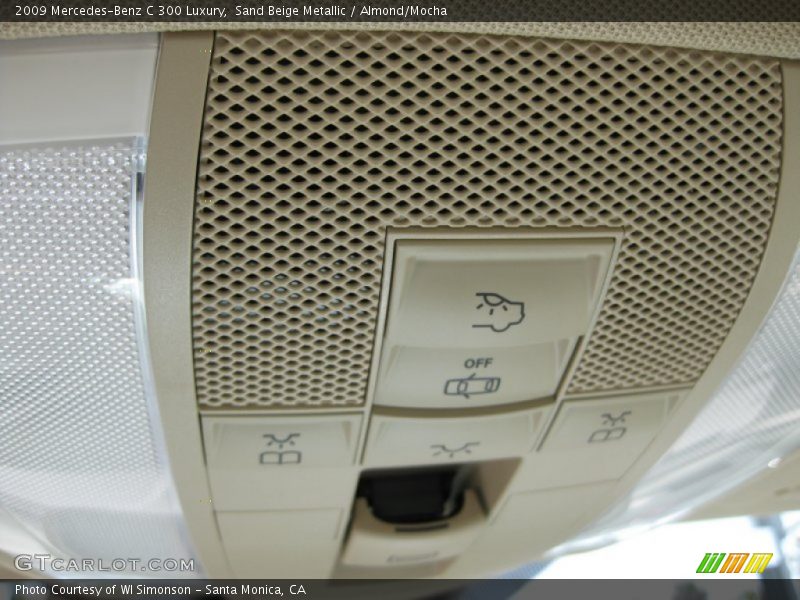 Sand Beige Metallic / Almond/Mocha 2009 Mercedes-Benz C 300 Luxury