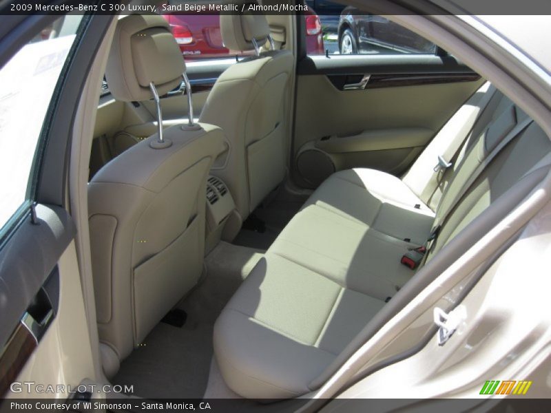 Sand Beige Metallic / Almond/Mocha 2009 Mercedes-Benz C 300 Luxury