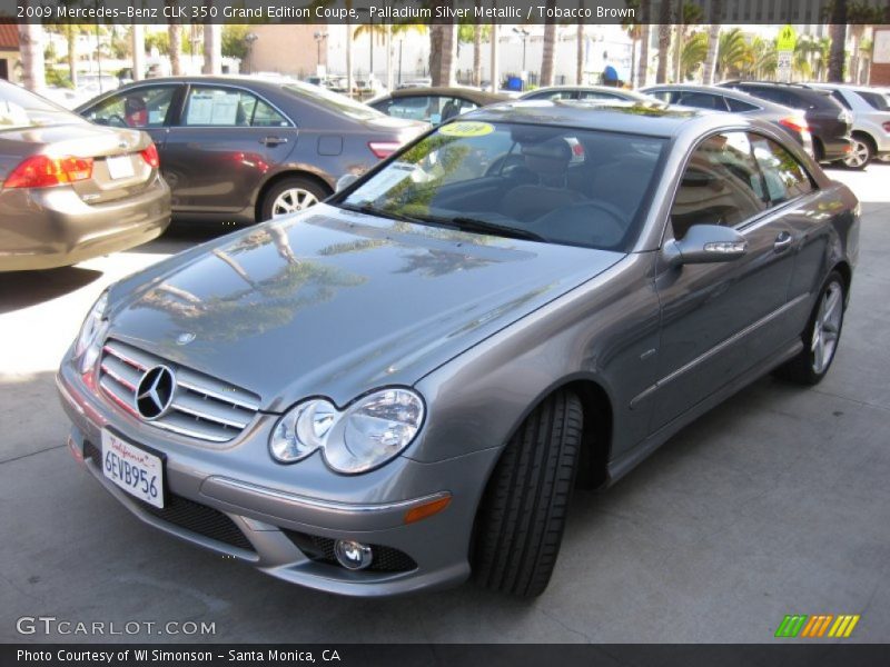 Front 3/4 View of 2009 CLK 350 Grand Edition Coupe
