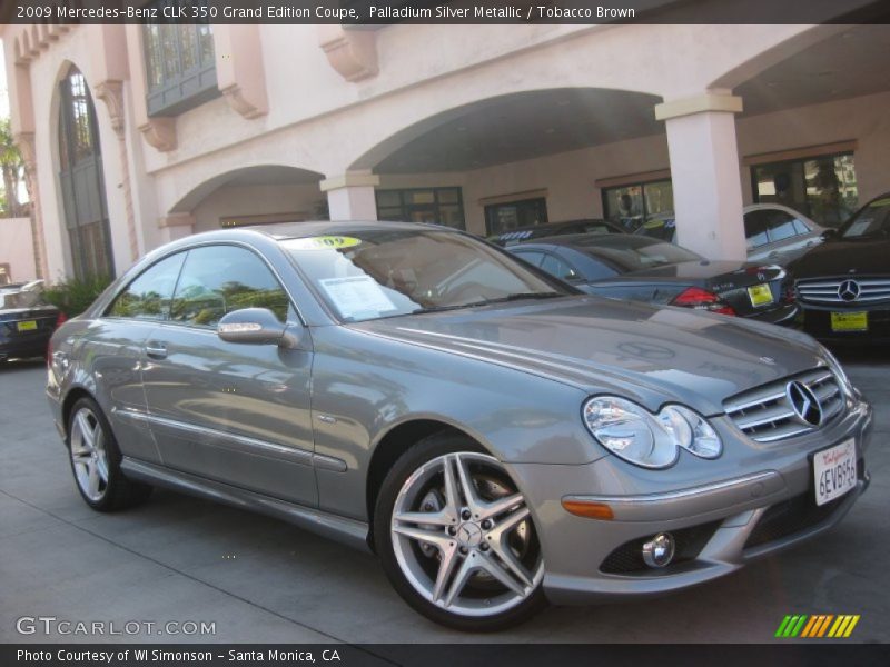  2009 CLK 350 Grand Edition Coupe Palladium Silver Metallic