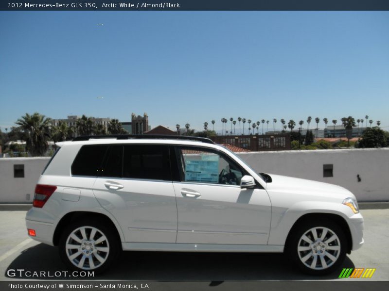Arctic White / Almond/Black 2012 Mercedes-Benz GLK 350
