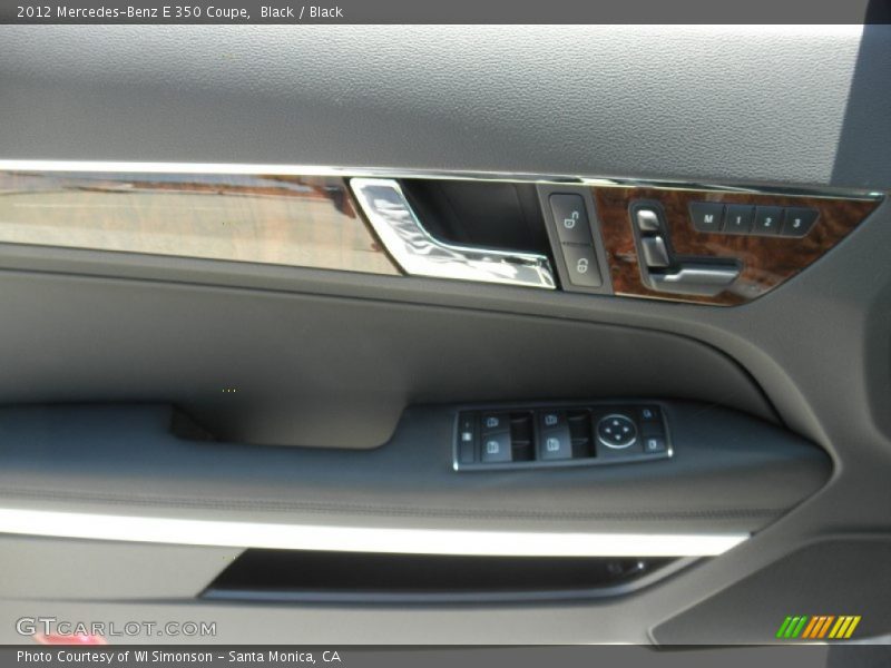 Black / Black 2012 Mercedes-Benz E 350 Coupe