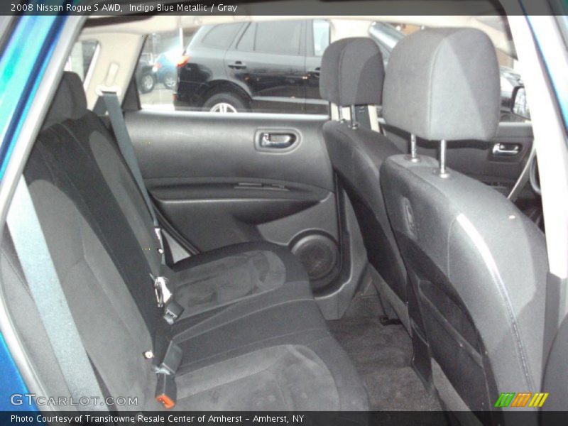 Indigo Blue Metallic / Gray 2008 Nissan Rogue S AWD
