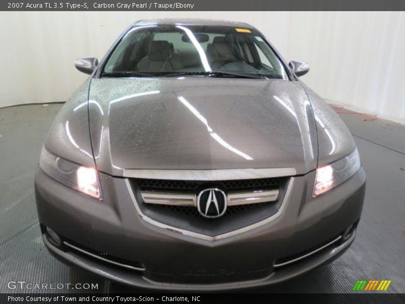 Carbon Gray Pearl / Taupe/Ebony 2007 Acura TL 3.5 Type-S