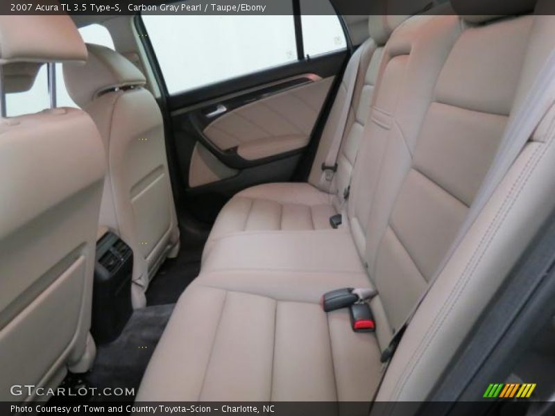 Carbon Gray Pearl / Taupe/Ebony 2007 Acura TL 3.5 Type-S