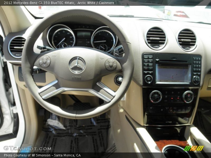 Arctic White / Cashmere 2012 Mercedes-Benz GL 350 BlueTEC 4Matic