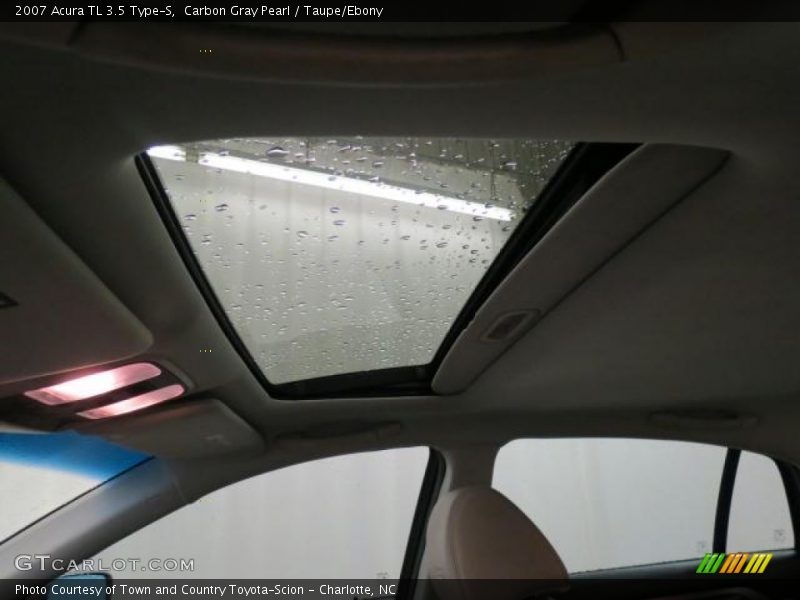 Carbon Gray Pearl / Taupe/Ebony 2007 Acura TL 3.5 Type-S