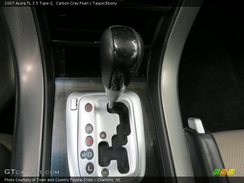 Carbon Gray Pearl / Taupe/Ebony 2007 Acura TL 3.5 Type-S