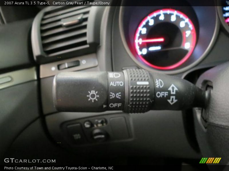 Carbon Gray Pearl / Taupe/Ebony 2007 Acura TL 3.5 Type-S